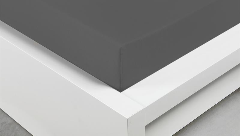 GRENO Bambusové Jersey prostěradlo  100x200 Tmavě šedé