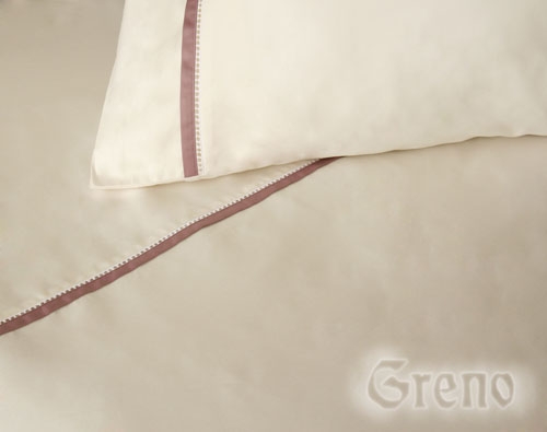 GRENO Chic Mistic Szatén paplanhuzat Lívia 140x200 Ivory