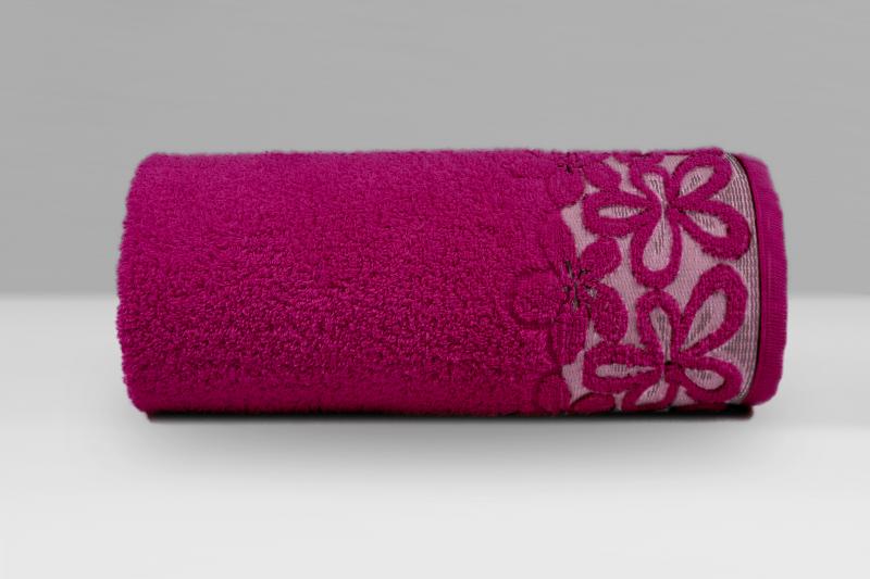 GRENO Bella törölköző 30x50 Fukszia
