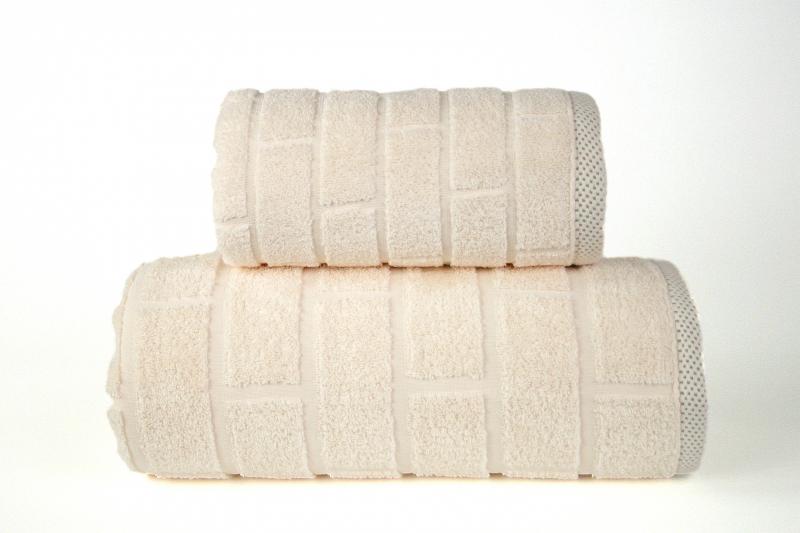 GRENO Brick osuška 70x140 Krémová