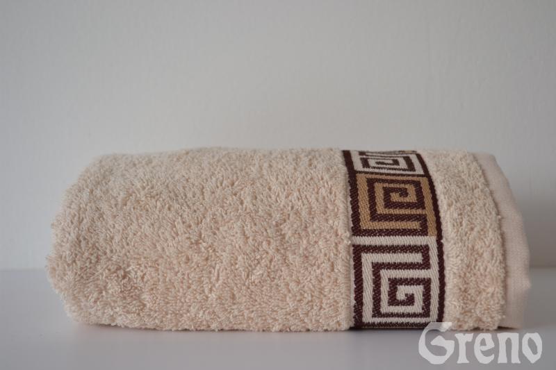 GRENO Dunaj osuška 70x140 krémová