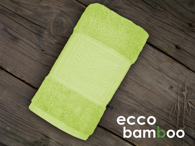 GRENO Ecco Bamboo osuška 70x140 Zelená