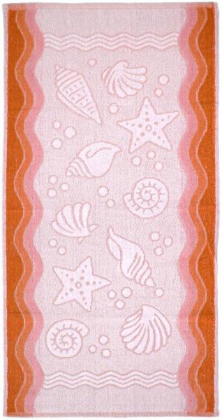 GRENO Flora ocean osuška 70x140 broskyňová