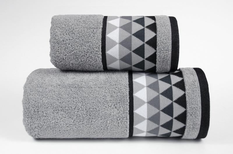 GRENO Men Way törölköző 50x90 Világosszürke