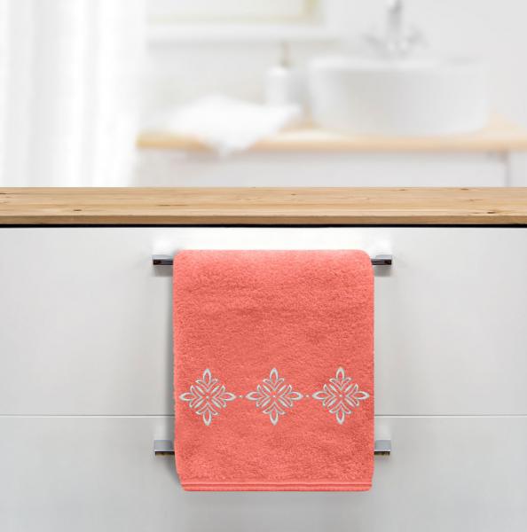 GRENO Salma törölköző 50x90 Korall