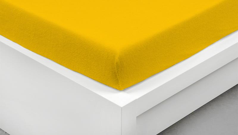 BW froté prestieradlo 60x120 žlté 029