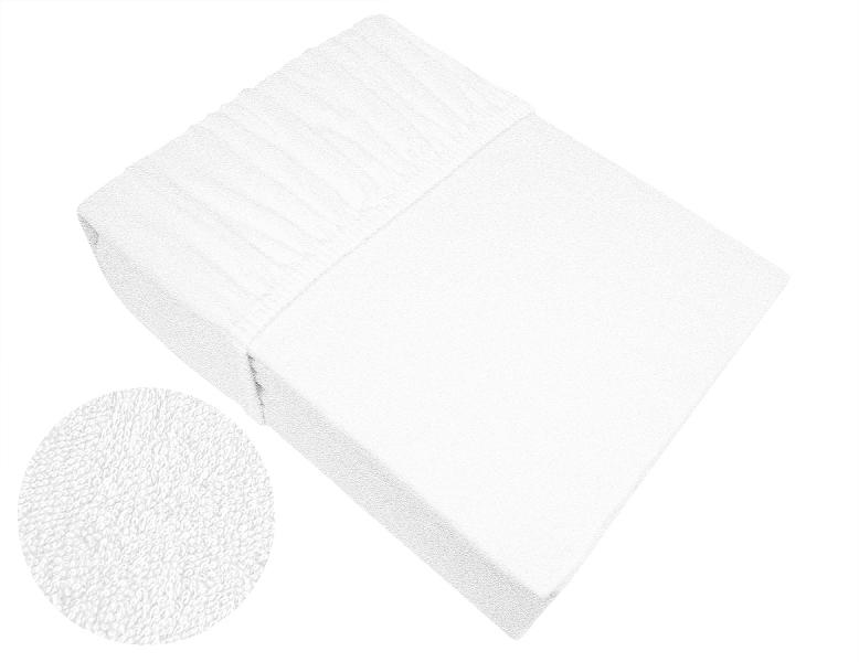 BW Froté prostěradlo 100x200 Bílé 001