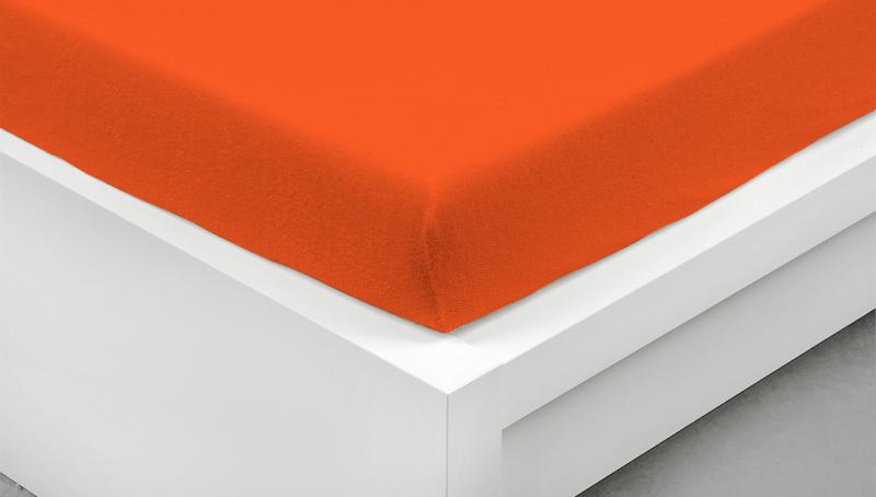 BW froté prestieradlo 220x200 tehlové 040