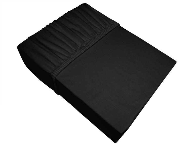 BW Jersey lepedő 140x200 Fekete 045