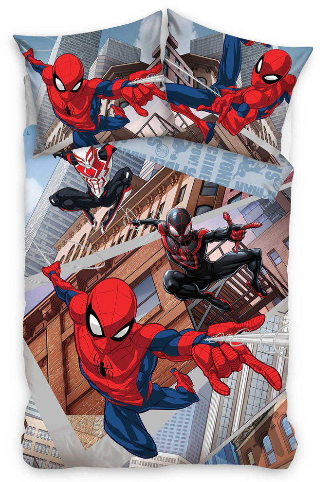 Detské návliečky 140x200 + 70x90 Spiderman Pararelny Svet