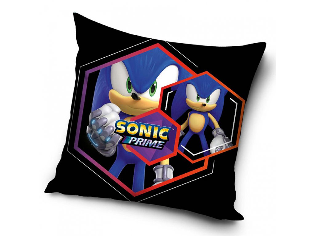 Dekoračná obliečka na vankúš 40x40 Ježko Sonic Prime