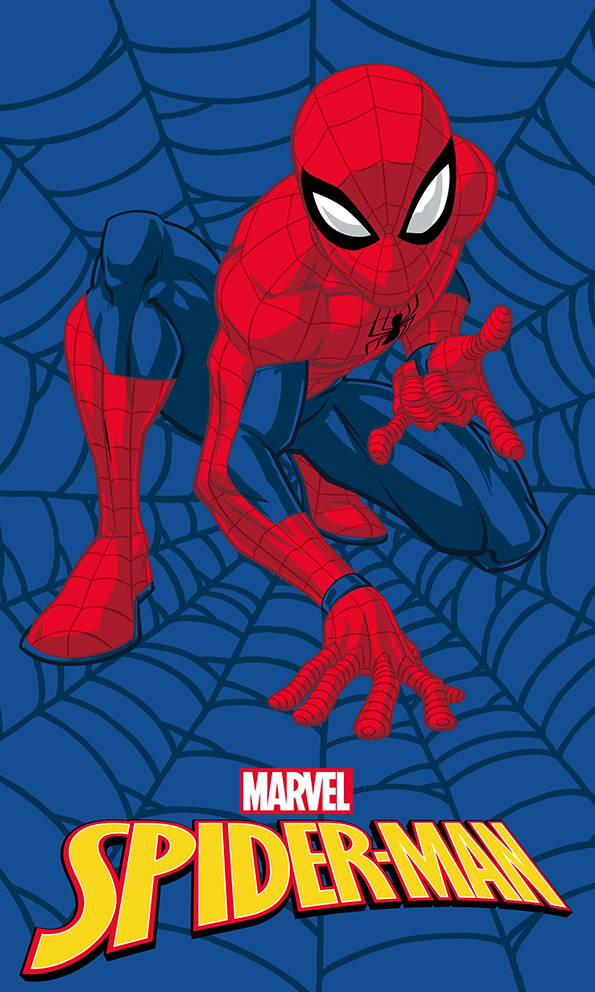 Gyerek törölköző 30x50 Spiderman