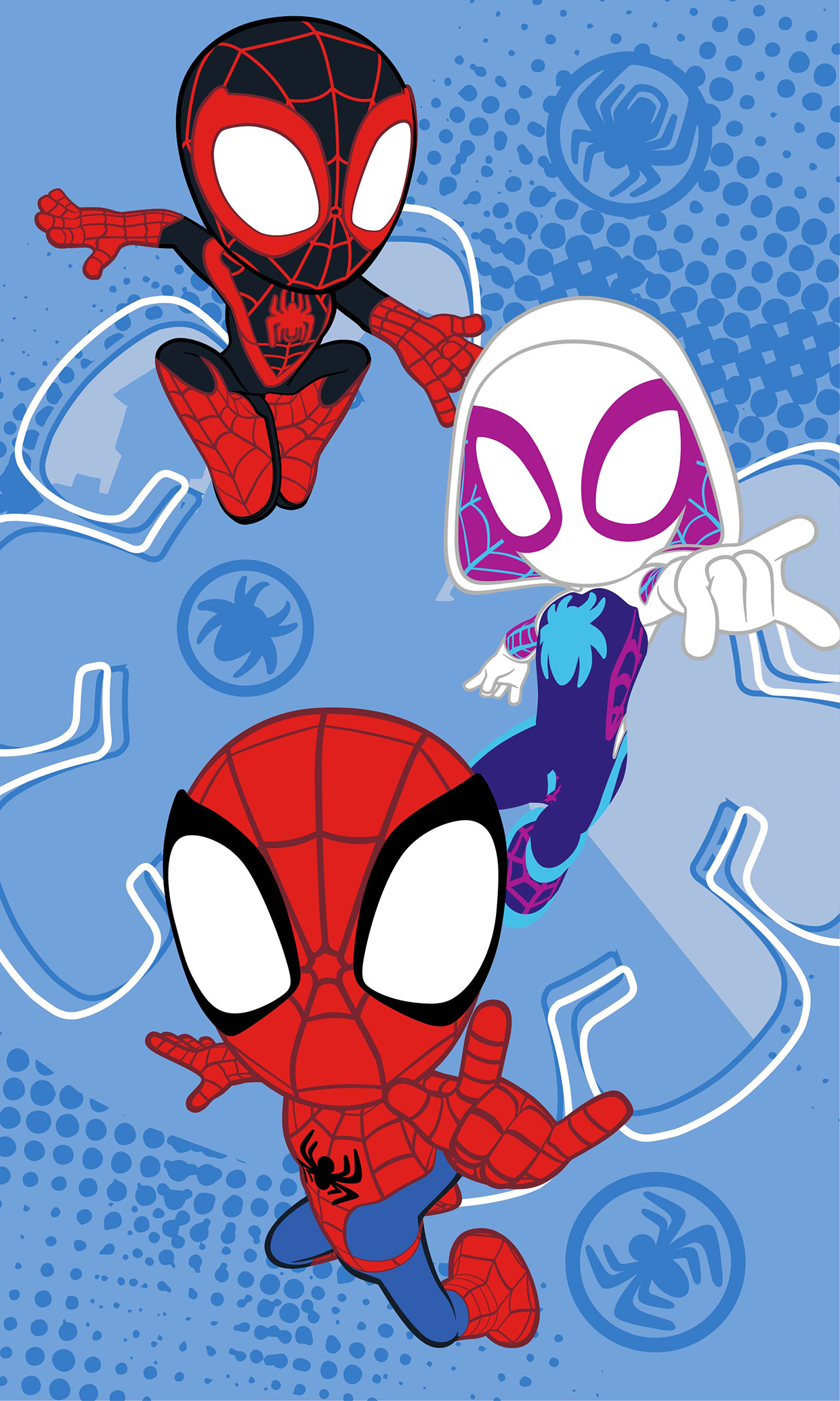 Gyerek törölköző 30x50 Spidey pók ereje