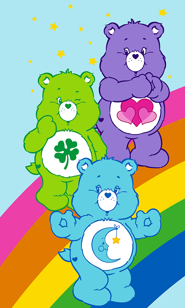 Gyerek törölköző 30x50 Care Bears