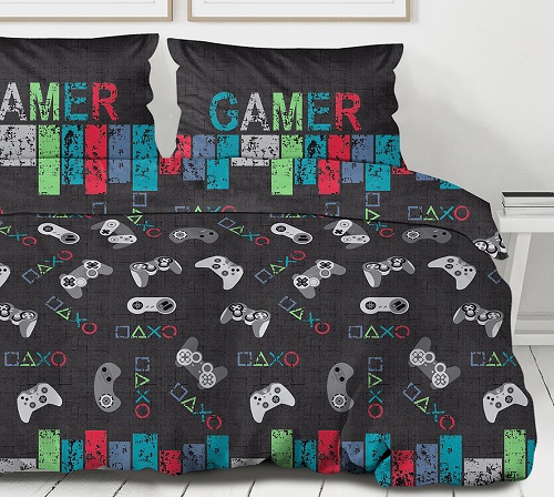 Bavlnená návliečka 140x200 Gamer
