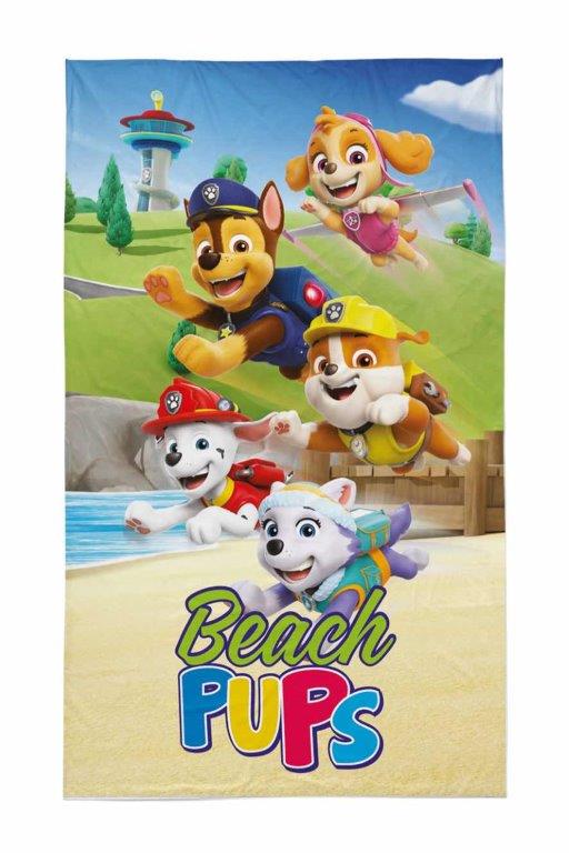 Detský uterák 30x50 Paw Patrol -Beach Pups