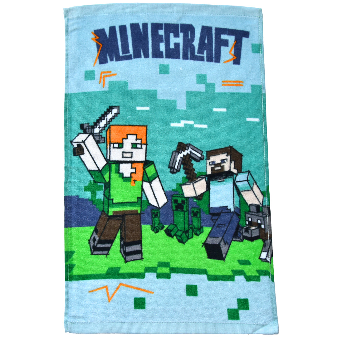 Detský uterák 30x50 Minecraft Poďme do boja