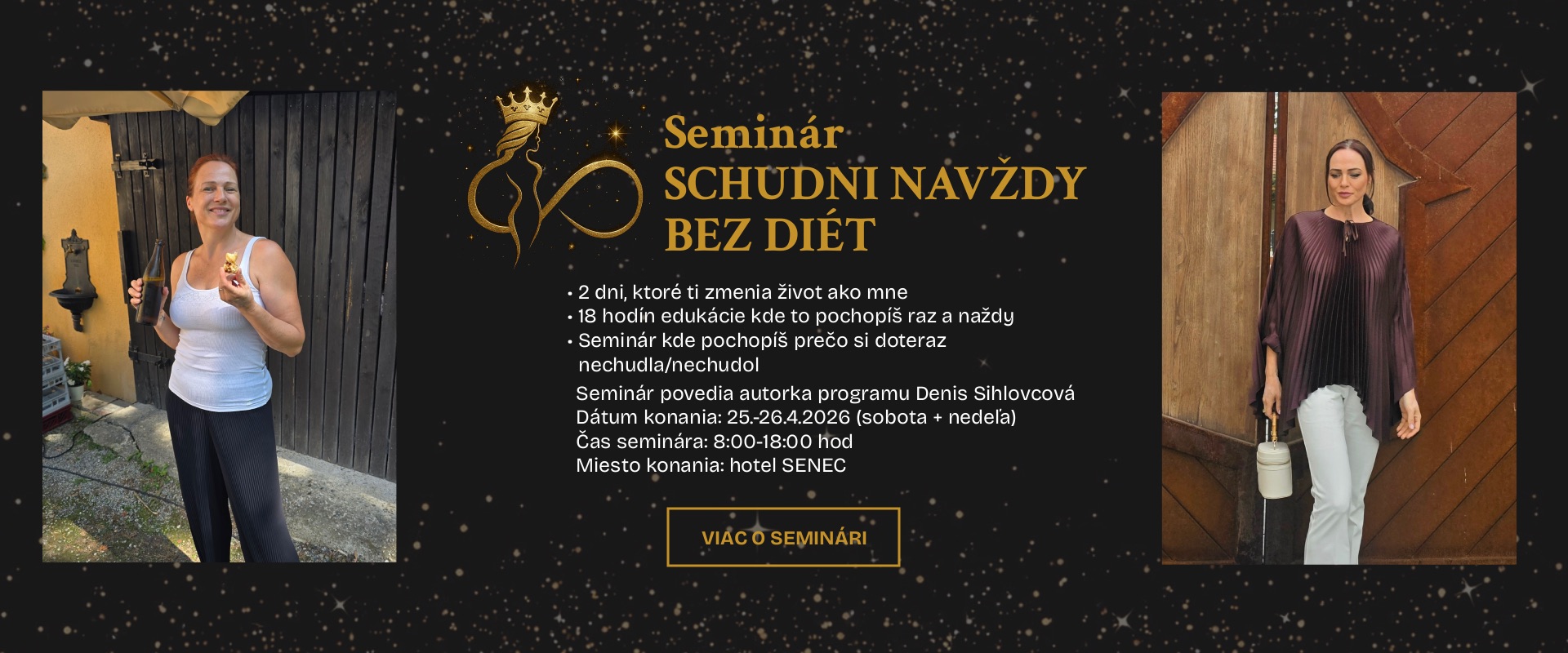 Seminár o chudnutí SCHUDNI NAVŽDY BEZ DIÉT