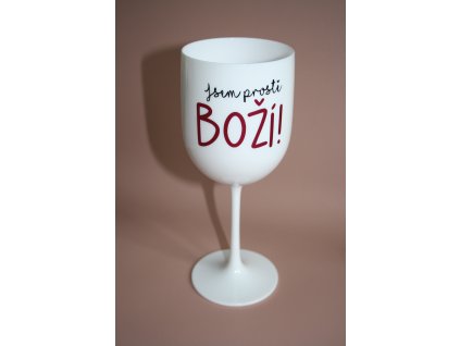 Nerozbitná sklenička na víno: prostě BOŽÍ