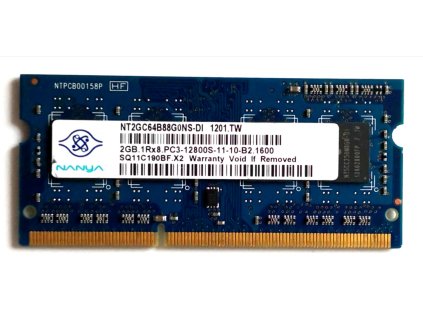 1732 1 nanya 2gb ddr3 sodimm 1600mhz cl11 nt2gc64b88g0ns di