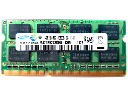 4127 1 samsung 4gb ddr3 sodimm 1333mhz cl9 m471b5273dh0 ch9 pc3 10600s 09 11 f3