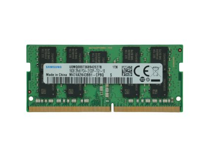 1931 samsung ddr4 2133mhz 16gb ecc sodimm cl19 m474a2k43bb1 cpbq