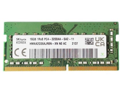 SK hynix DDR4 3200MHz 16GB SODIMM CL22 HMAA2GS6AJR8N-XN N0 N