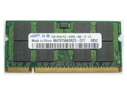 Samsung SODIMM DDR2 2GB 800MHz CL6 M470T5663RZ3-CF7
