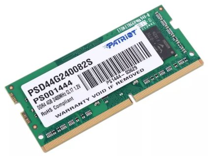 PATRIOT SODIMM DDR4 4GB 2400MHz CL17 PSD44G240082S