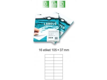 mondi samolepici etikety 100 listu 16 etiket 105 x 37 mm 84252021