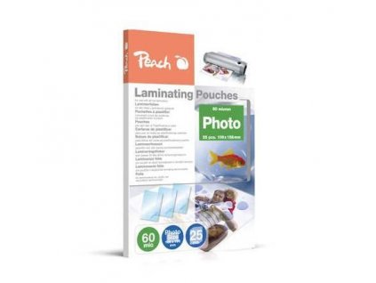 peach laminovaci folie photosize 10x15 cm 106x156 mm 60mic 25ks 86631962