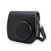 Annle Estuche para Camara para Fujifilm Instax Mini 8 Mini 9 Mini 8+ Camara Instantanea, Estuche Protector de Cuero de Annle con Correa Extraible Negro 794132815