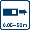 Bosch MT Icon GLM 50C Range 0.05 50 m