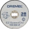 1438 dremel sc456 ez speedclic kotouce na rezani v kovu 5dilna sada