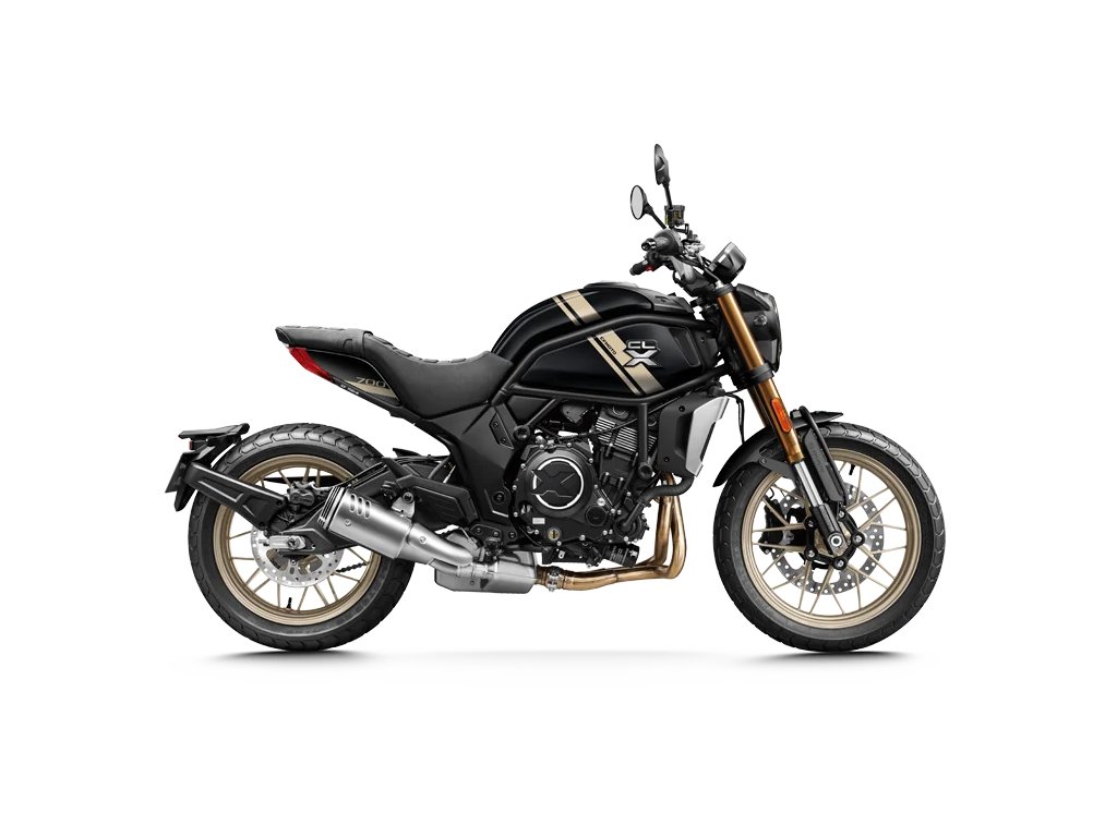 CFMOTO Motocykl 700CL-X Heritage (Barva Stroje Zircon Black)