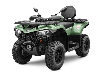 CFMOTO Gladiator X520-A EPS prodloužená (Homologace EU5, Barva Stroje Zelená matná)