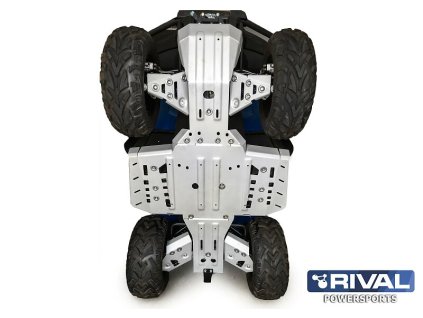 X450/X520 (krátká verze) Ochranný kryt podvozku hliníkový RIVAL
