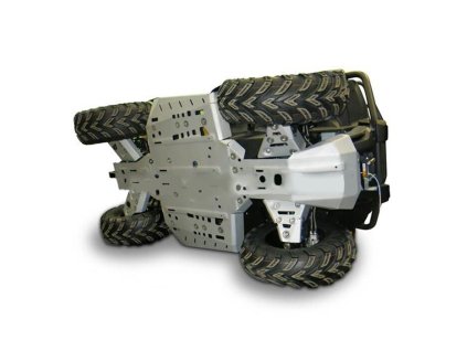 X450-A/X520-A (dlouhá verze) Ochranný kryt podvozku hliníkový RIVAL