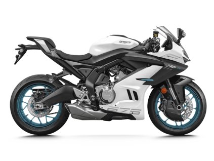 CFMOTO Motocykl 675SR-R (Barva Stroje Nebula White)
