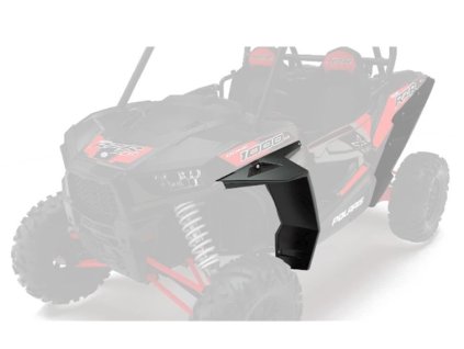 Plné krytí blatníků, černá (RZR)