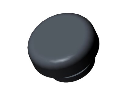 Nárazník, krátký, gumový