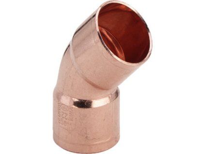 Oblouk oboustranný Cu 95041 45° 42 mm