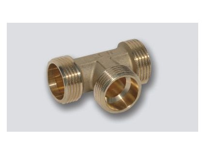 mosazný T-kus ŠŠŠ 1" x 1" x 1"