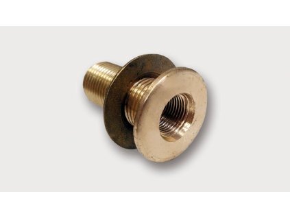 průchodka k nádrži 1" x 3/4" bez těsnění