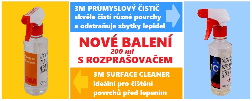 NOVÁ BALENÍ 3M čističů povrchu