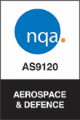 NQA certifikát kvality AS 9120