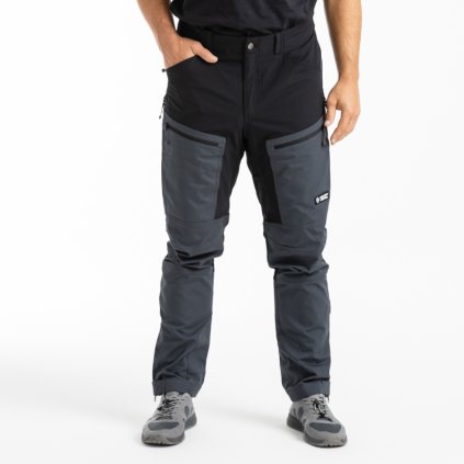 Adventer Impregnované kalhoty Dark Shadow and Black