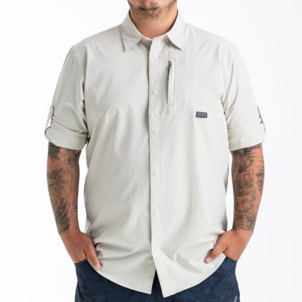 Adventer Funkční UV košile s dlouhým rukávem Beige