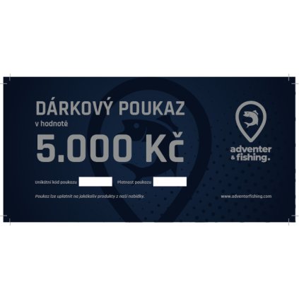 Poukaz AF CJ 5000KC
