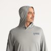 Adventer Funkční hoodie UV tričko Limestone